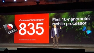Das neue Flaggschiff der Snapdragon-Mobilprozessoren ist der 835, der erstmals in einem 10-nm-Prozess gefertigt wird. 