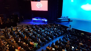 Vor vollem Auditorium erläuterte Ghosn im WestGate Theater am Las Vegas Convention Center Technologien und Partnerschaften als Teil des »Nissan Intelligent Mobility«-Programms. 
