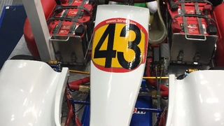 Dieses E-Kart wird von einem kommutatorlosen Elektromotor ohne jeden Magnet angetrieben.