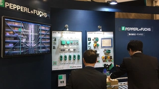 ...Pepperl+Fuchs hatte u.a. seine RFID-Lösungen mitgebracht