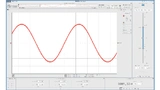 20 MHz Sinuseingangssignal mit 5 V Amplitude. 