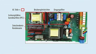  Mit einem modifizierten LED-Treiber kann das Konzept für eine virtuelle Inertia-Regelung überprüft werden