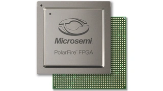 BGA-Gehäuse eines PolarFire-FPGAs