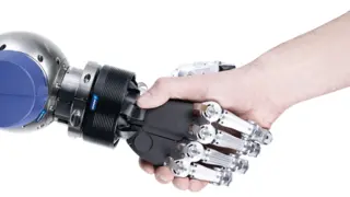 SVH 5-Fingerhand, Schunk, Mensch-Roboter-Kollaboration.
