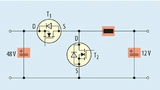Prinzipschaltbild eines Buck-Boost Converter