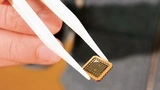 Zinnhaltige LED auf einem Silizium-Chip