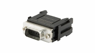 D-Sub Datenmodule in 9 und 15 poliger Ausführung nach IEC 807-2 sind nun zusätzlich zu den bestehenden Gigabit- und Megabit Modulen für Daten verfügbar. Dazu  Module für Leistungsströme von über 100 A und Module bis 12 Pole für Signalströme kombinier