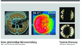Bild 3: Keine gleichmäßige Wärmeverteilung – Typische Dimmung. 