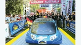  SunCruiser von der Hochschule Bochum wird im australischen Adelaide Vizeweltmeister bei der World Solar Challenge