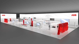 ABB auf der Hannover Messe 2017.