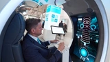 Siemens auf der Hannover Messe 2017.