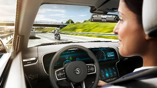Autonomes Fahren auf Autobahn