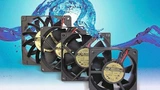 Bild 7. Die Axiallüfter der ADDA-Serie AQ enthalten serienmäßig einen Schutz gegen das Eindringen von festen Fremdkörpern wie Staub (IP6x) und Wasser (IPx8)
