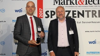 Auch Michael Heinemann von Phoenix Contact Power Supplies zählte zu den Gewinnern der Kategorie Stromversorgung. 