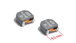 Coilcrafts neue Induktivitäten-Baureihe SRT8045 verfügen über eine magnetische Schirmung und erreichen mit 8 x 8,4 x 4,5 mm³ sehr kompakte Abmessungen. Die zulässigen Sättingungsströme erreichen Werte bis 17,4 A, und die Gleichstrom-Widerstandswerte 