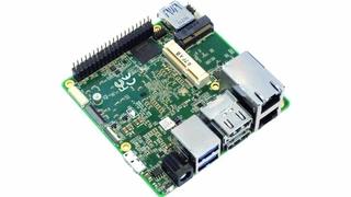 „UP²“ (UP Squared) ist das zweite Mitglied der Up-Familie und zählt zu den momentan leistungsstärksten Maker-Boards.