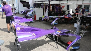 DS Virgin Racing zeigt, dass auch Metallic Lila eine herausstechende Rennfarbe sein kann
