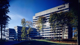 Konzernzentrale von Bosch auf der Schillerhöhe in Stuttgart.