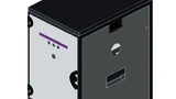 Automatisch generiertes 3D-PDF-Datenblatt mit einer 3D-Vorschau des konfigurierten Schrankes inklusive Stückliste sowie separaten 2D-Ansichten für die mit Ausbrüchen versehenen Verkleidungsteile 
