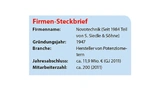 Firmen-Steckbrief