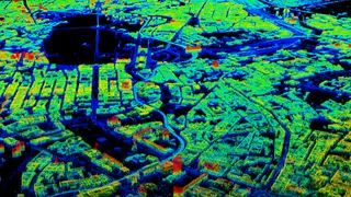 Präzises 3D-Modell von Berlin.