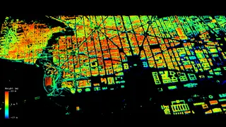 Das Planquadrat-Muster ist typisch für amerikanische Städte, hier Washington D.C.