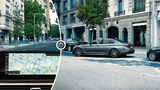 Parkplatzanzeige im Navigationssystem