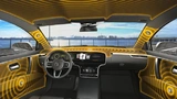 Mit Ac2ated Sound hat Continental ein lautsprecherloses Fahrzeug-Audiosystem entwickelt.