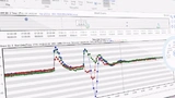 Screenshot der Auswertesoftware MSR ShockViewer