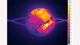 Die Thermographieaufnahme zeigt deutlich, dass hier ein optimiertes Design vorliegt