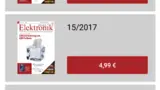 Laden Sie die Ausgaben der Elektronik bequem auf Ihr Smartpone oder Tablet.