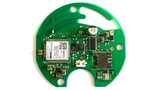 Die Leiterplatte des IoT-Tasters von Gillette