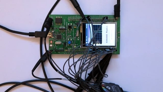 Kontaktierung des Prüflings mit den FlexProbes. 