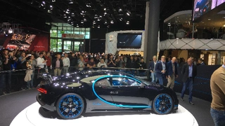 Bugatti Chiron Seitenansicht