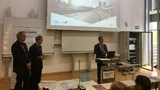 Prof. Dr. Gebert, Prof. Dr. Rausch und Gerhard Stelzer
