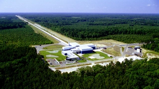 Der LIGO-Detektor in Livingston