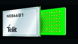 Das Modul NE866B1 von Telit eignet sich aufgrund des xE866-Formfaktors für den Einsatz in sehr kleinen Geräten.