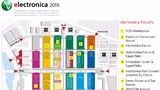 electronica 2018 Hallenstruktur