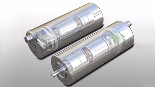 Edelstahlmotor mit integrierbarem Planetengetriebe von Groschopp