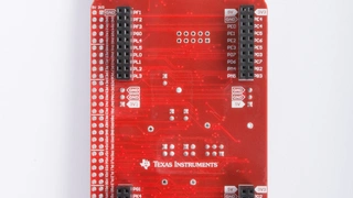 Entwicklungskit (Unterseite) auf der Basis des MSP432E4