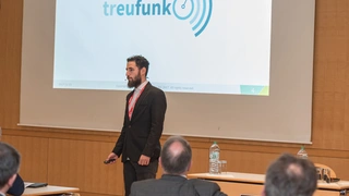 Wireless Congress 2017 - Fernando Moreno Cruz, Infineon Technologies, während seines Vortrages.