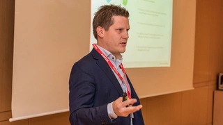 Wireless Congress 2017 - Mikko Savolainen, Silicon Labs, während seines Vortrages.