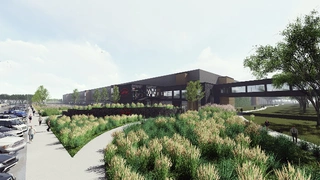 So wird das neue Logistikgebäude von DigiKey in Thief River Falls aussehen.