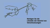 Hinweise beim Reinigungs-Vorgang