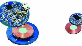 Platz 9: Leistung kabellos übertragen Weg mit den Fesseln! STMicro­electronics tüftelt gemeinsam mit WiTricity an der Entwicklung für die kabellose elektrische Leistungsübertragung über größere Distanzen. Anders als bei bisherigen Induktionslösungen 