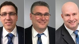 Marco Förster, Michael Kleen und Rainer Schütz (v.l.) sind seit dem 1. Januar 2018 neue Gebietsverkaufsleiter in drei Regionen Deutschlands.