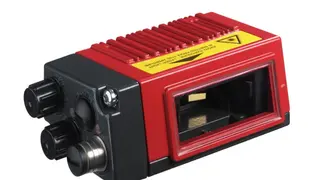 Trotz weitem Lesefeld lässt sich der Barcodeleser BCL 300 auch in kompakten Analysegeräten platzsparend integrieren.