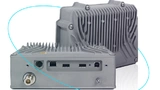Ansicht der Sigfox-Basisstation im robusten Industriegehäuse.