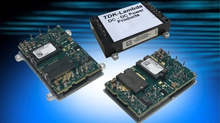 Das 48-V-Modul arbeitet an Eingangsspannungen von 18 bis 36 V, die übrigen Modelle besitzen einen 4:1-Weitbereichseingang für 9 bis 36 V. Die Module verkraften kurzzeitige Spannungsspitzen bis 50 V.