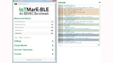 Start des IoTMark-BLE mit den Erfolgsmeldungen in der Konsole